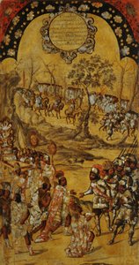 Die Eroberung Mexikos, Tafel VIII, ca. 1696-1715