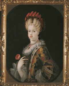 Porträt von Marie Louise Gabrielle von Savoyen (1688-1714), Königin von Spanien von Miguel Jacinto Meléndez