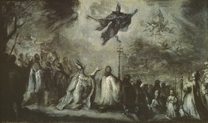 Erscheinung des Heiligen Augustinus