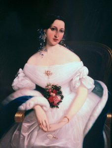 Luisa Pesjak, um 1835 von Mihael Stroj