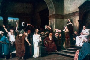 Christus vor Pilatus, 1881