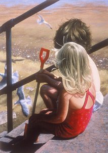 Auf den Promenadentreppen von Mike Briscoe