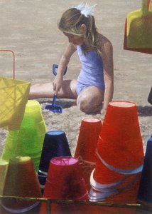 Spielen in der St Brelades Bucht