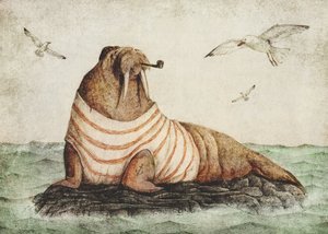 Gentleman am Meer