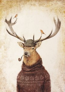 Winterhirsch