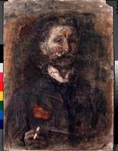 Selbstporträt von Mikhail Aleksandrovich Vrubel