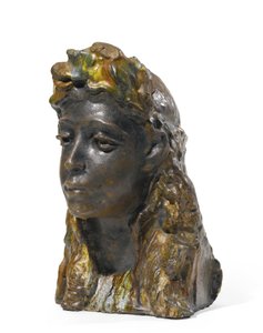 Mädchen mit einem Kranz, 1898-1900