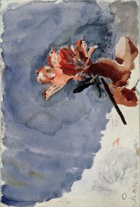 Rote Azalee, 1886-1887 von Mikhail Aleksandrovich Vrubel