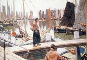 Segelboote, ruhig