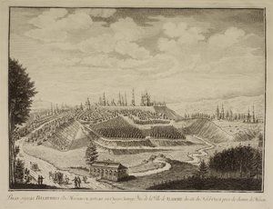 Ansicht der Stadt Wladimir, 1769