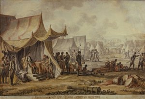 Peter I. am Pruth-Fluss, 1804