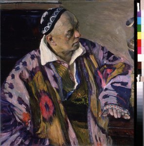 Porträt des Architekten Alexei Schtschussew von Mikhail Vasilievich Nesterov