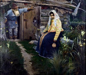 Der Liebestrank von Mikhail Vasilievich Nesterov