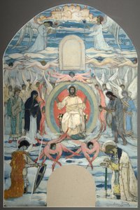 Der Erlöser auf dem Thron, 1905
