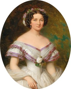 Porträt der Gräfin Maria Gabriella Josepha Anna Szápáry, geborene Atzél de Borosjenő