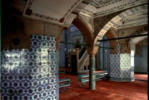 Innenansicht der Rustem-Pascha-Moschee (1560-1564)