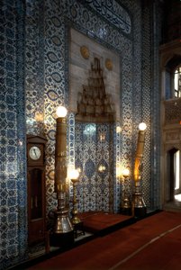 Innenansicht der Rustem-Pascha-Moschee