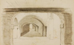 Eingang zum Gefängnis von Tasso, Ferrara