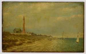 Leuchtturm von Fire Island von Miner Kilbourne Kellogg