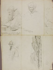 Studien - Landschaft und Porträt von Miner Kilbourne Kellogg