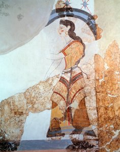 Weibliche Figur (Fresko)