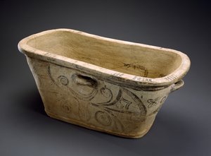Larnax (Badewanne und Sarg) oder "Aschenkiste" von Minoan