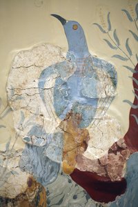 Minoische Kunst. Detail des 