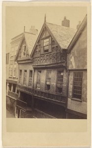 Chester, Ansicht der Gebäude von Minshull and Hughes