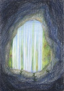 Verzauberter Waldhöhle
