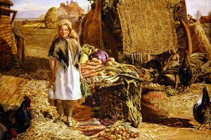 Vorbereitung für den Markt von Miss C. Gould