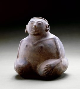 Menschliches Effigie-Gefäß, 1300-1500 (Keramik)