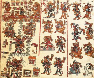 Codex Vindobonensis Mexicanus von Mixtec Mixtec