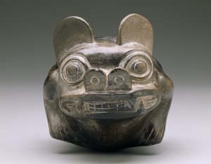 Komposit-Tierschale, Frühe Zwischenzeit, Moche Phase I-II, ca. 1-200 n. Chr. von Moche Moche