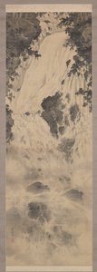 Wasserfall von Mochizuki Gyokusen