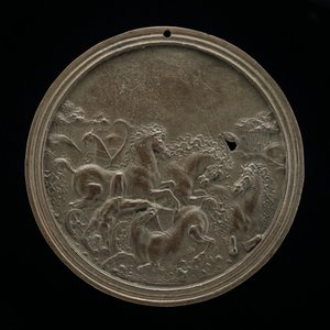 Der Tod des Hippolytus oder Der Sturz des Phaeton, spätes 15. - frühes 16. Jahrhundert von Moderno