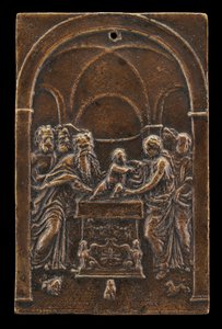 Darstellung Jesu im Tempel, spätes 15. - frühes 16. Jahrhundert von Moderno
