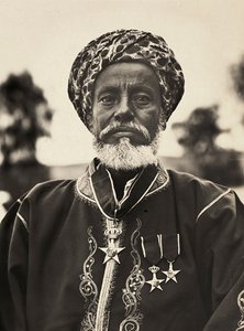 „Ein Imperium aufbauen“ im faschistischen Zeitalter: Häuptling des Habab-Stammes, 09/05/1936 von Modestino Baldinetti
