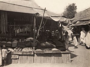 „Ein Imperium aufbauen“ im faschistischen Zeitalter: einheimisches Geschäft in Cheren, 09.05.1936