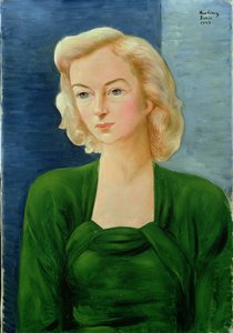 Porträt von Madame Martin von Moise Kisling