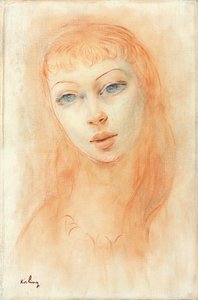 Porträt einer Frau von Moise Kisling