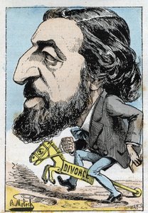 Porträt von Alfred Naquet (1834-1916), französischer Politiker