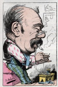 Porträt von Jules Gabriel Celibataire, bedeutender Franzose des 19. Jahrhunderts von Moloch