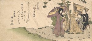 Wo ist Tokubei, ca. 1800 von Momokawa Shiko