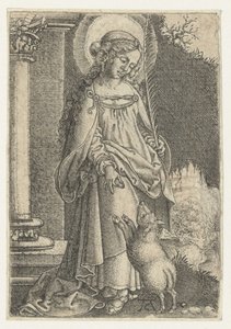 Heilige Agnes von Monogrammist AC