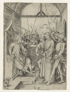 Christus vor Pilatus von Monogrammist AG