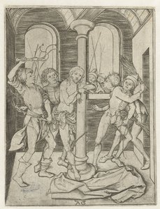 Geißelung Christi (Passionsgeschichte) von Monogrammist AG
