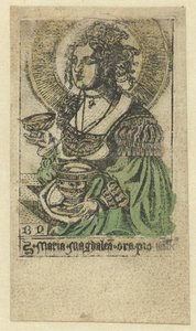 Maria Magdalena von Monogrammist BD (graveur)