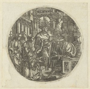 Esther vor Ahasverus von Monogrammist DDC