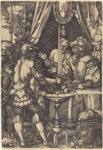 Mutius Scaevola von Monogrammist FG