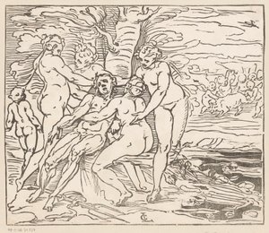 Venus trauert um den Tod von Adonis von Monogrammist GGN (attributed to)